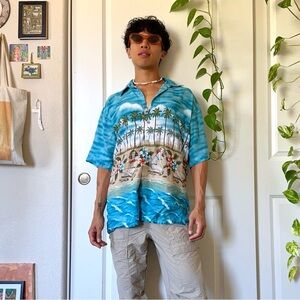 Vintage Pierre Cardin Hawaiian Shirt